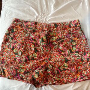 Floral Patterned Women's Shorts